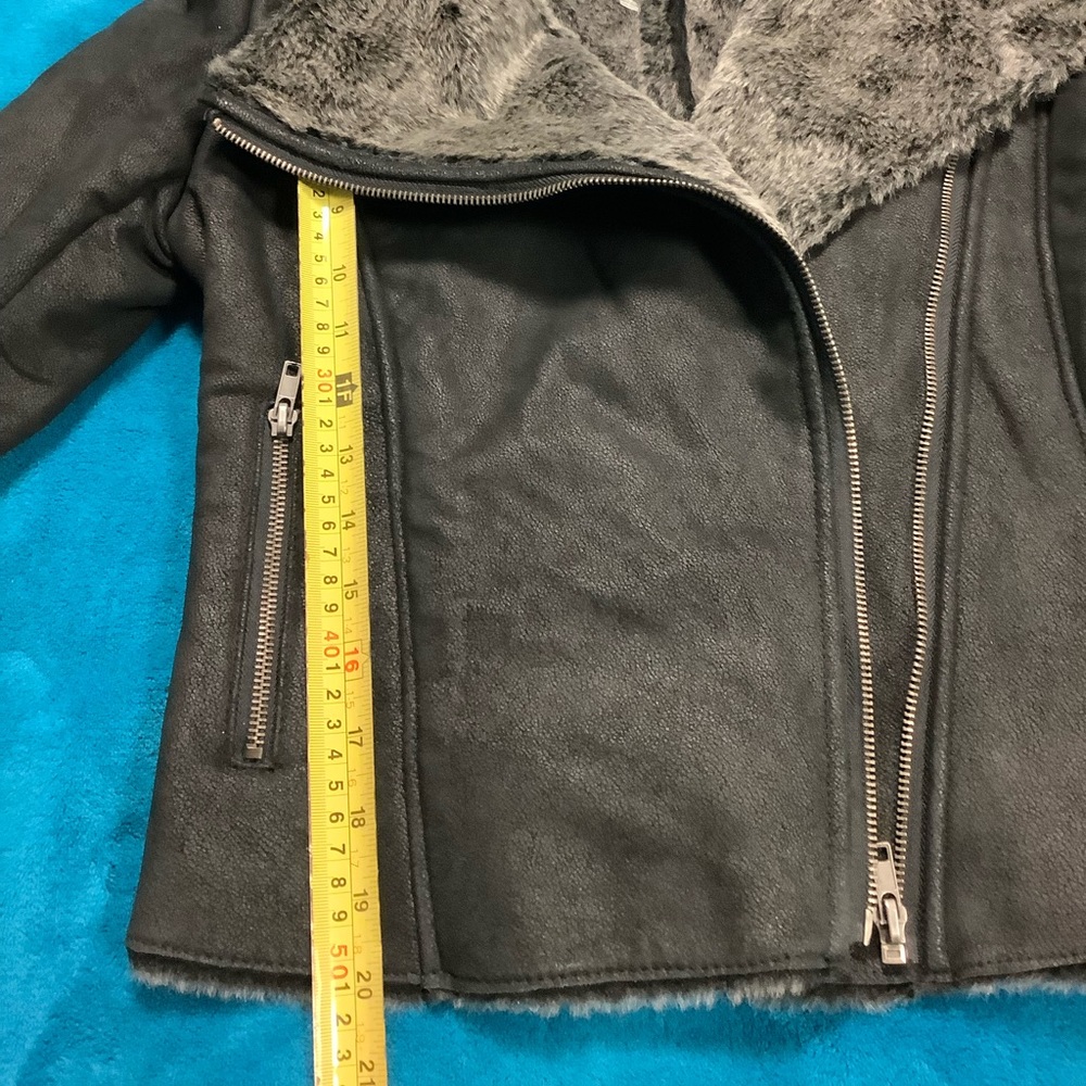 My Tribe shearling cropped jacket - Picture 8 of 13